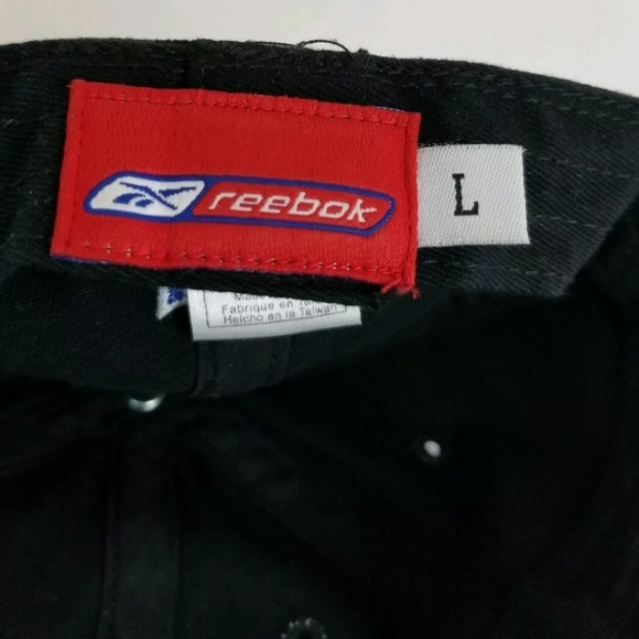 Oakland Raiders NFL Reebok L Black Fitted Ball Cap - Picture 11 of 13